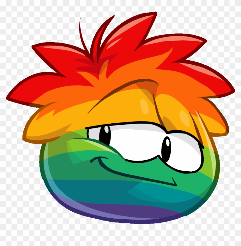 Club Penguin Wiki - Club Penguin Rainbow Puffle #314244