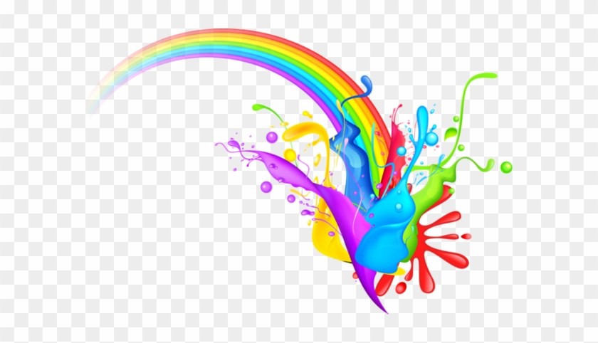 Arc En Ciel,arco Iris,regenboog - Holi Rainbow #314248