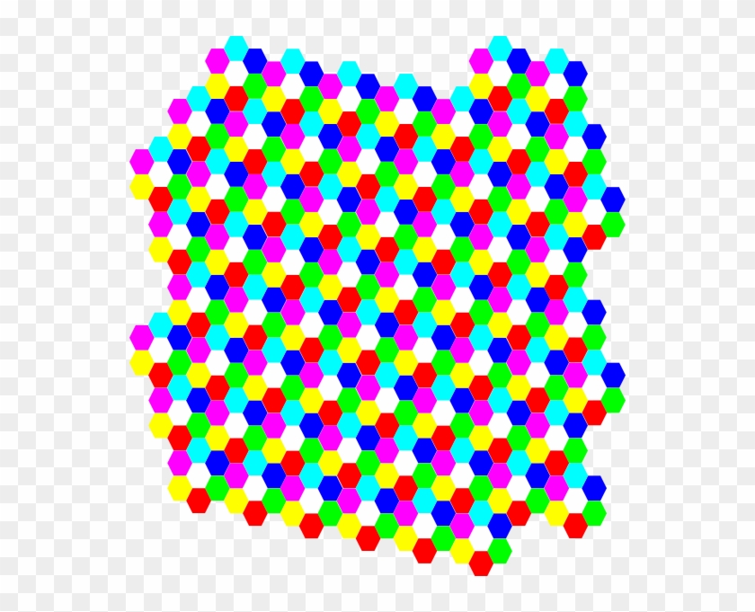 Hexagon Clipart Colorful - Clip Art #314295