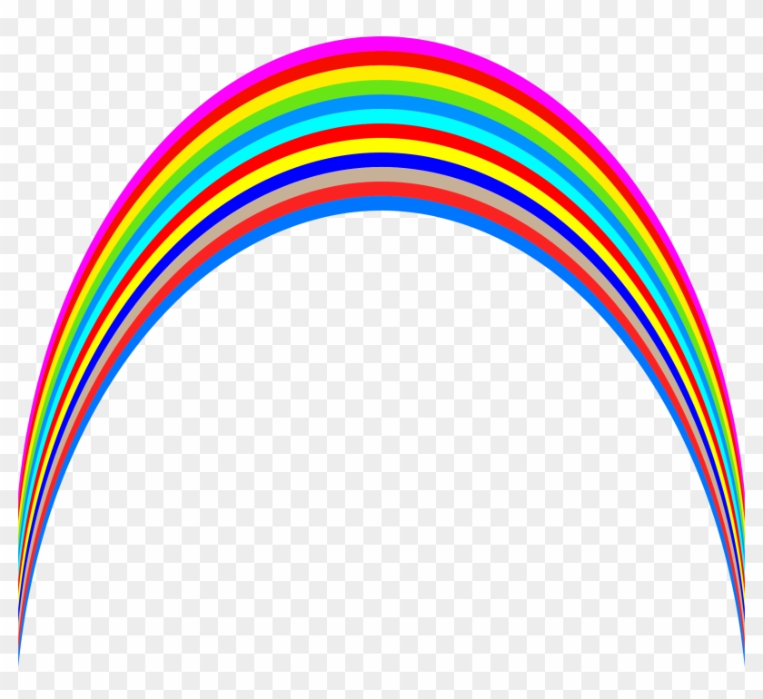 Rainbow Color Clip Art - Rainbow Color Clip Art #314355