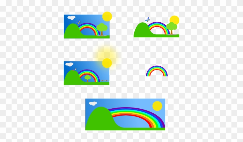 Rainbow Clip Art - Circle #314321