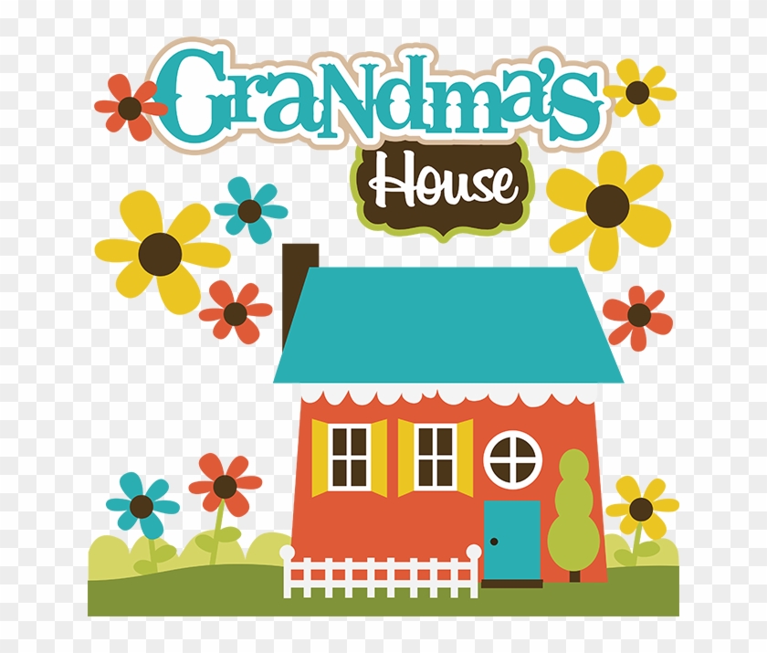 Grandma's House Svg Collection Svg Files For Scrapbooking - Grandmother's House Clipart #314323