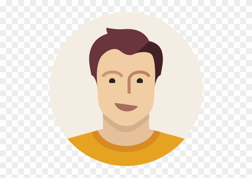 Profile - Flat Design Man Png #314388