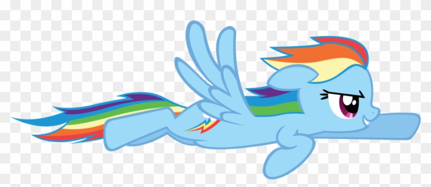 Flying Rainbow Dash By Segfaultd-d5ngocu - Rainbow Dash Png #314591