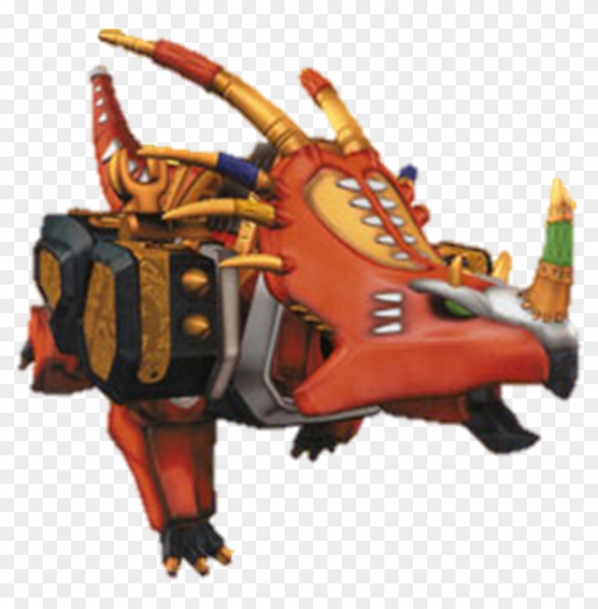 This Styracosaurus Zord Is Controlled By The Triassic - Power Rangers Dino Thunder Mezodon #314681