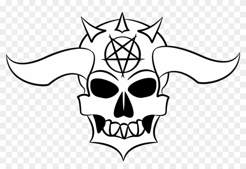 Vector Demon Skull By D4saken1 On Deviantart - Skull #314665