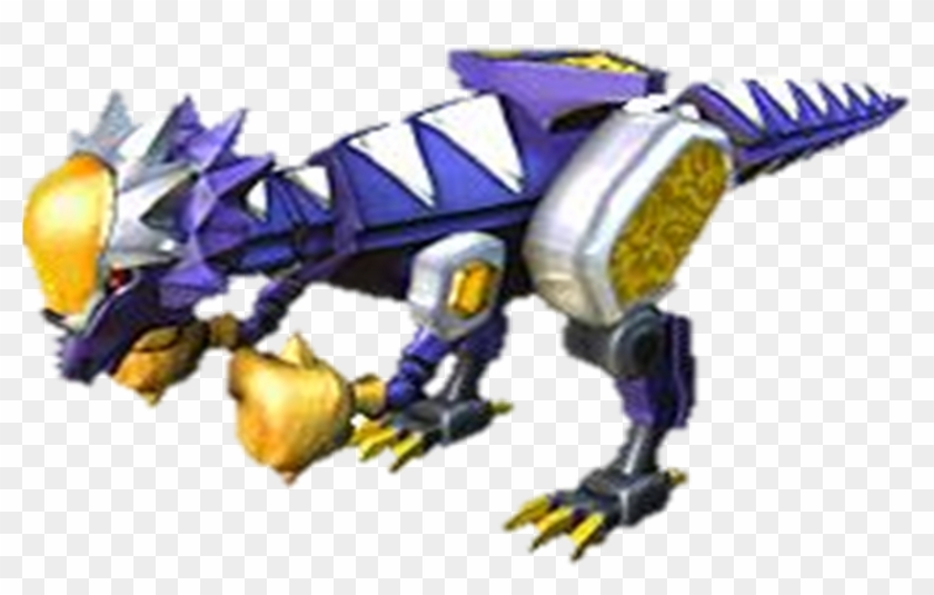 Power Rangers Dino Thunder Purple Ranger Zord - Power Rangers Dino Thunder Cephalazord #314727