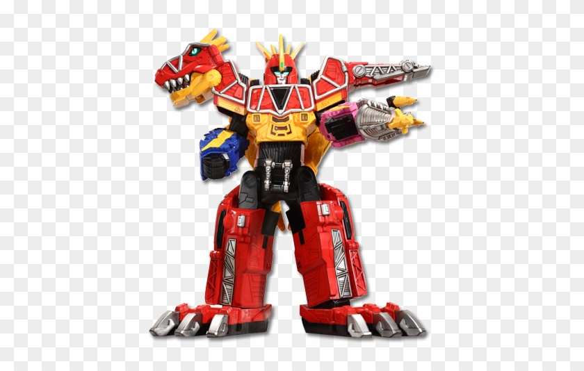 Dino Megazord And Gosei Grand Megazord By Sentaifive - Dinosauri Power Rangers #314766