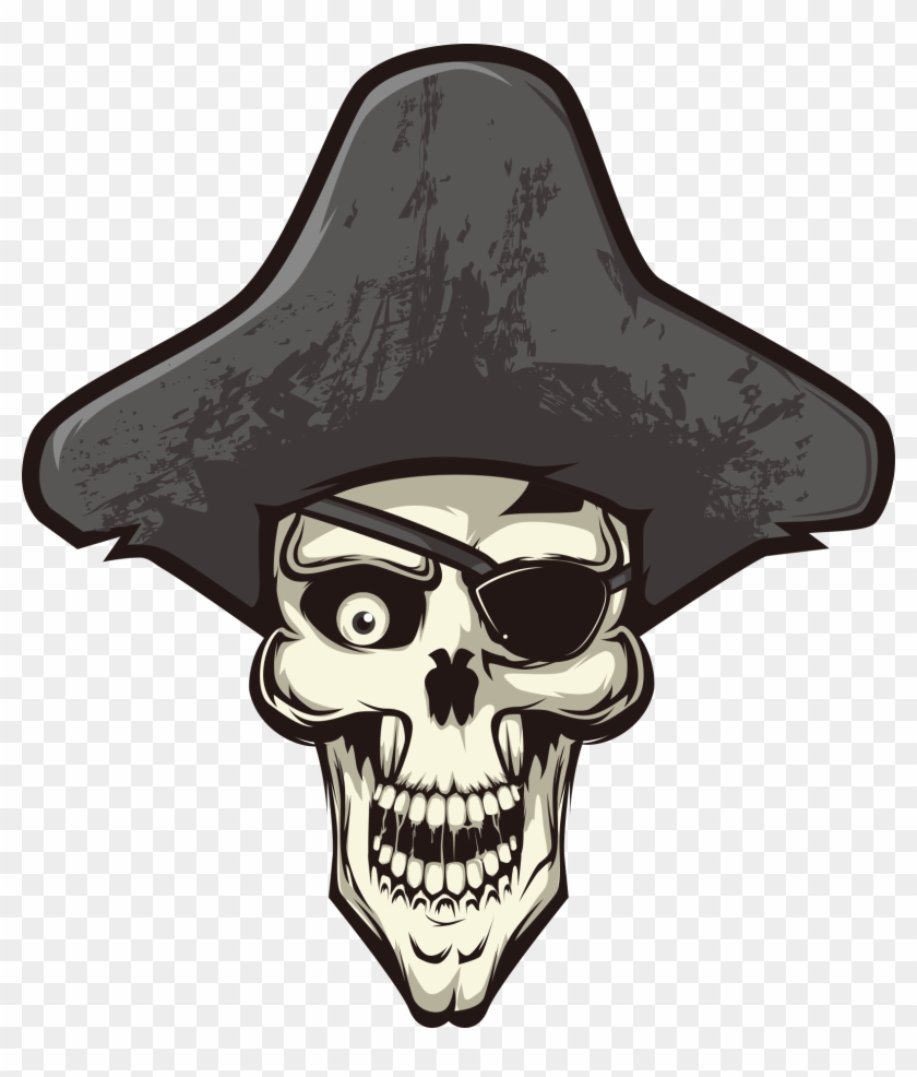 Skull Calavera Piracy Euclidean Vector - Iphone Wallpaper Hd Girl Skull #314814