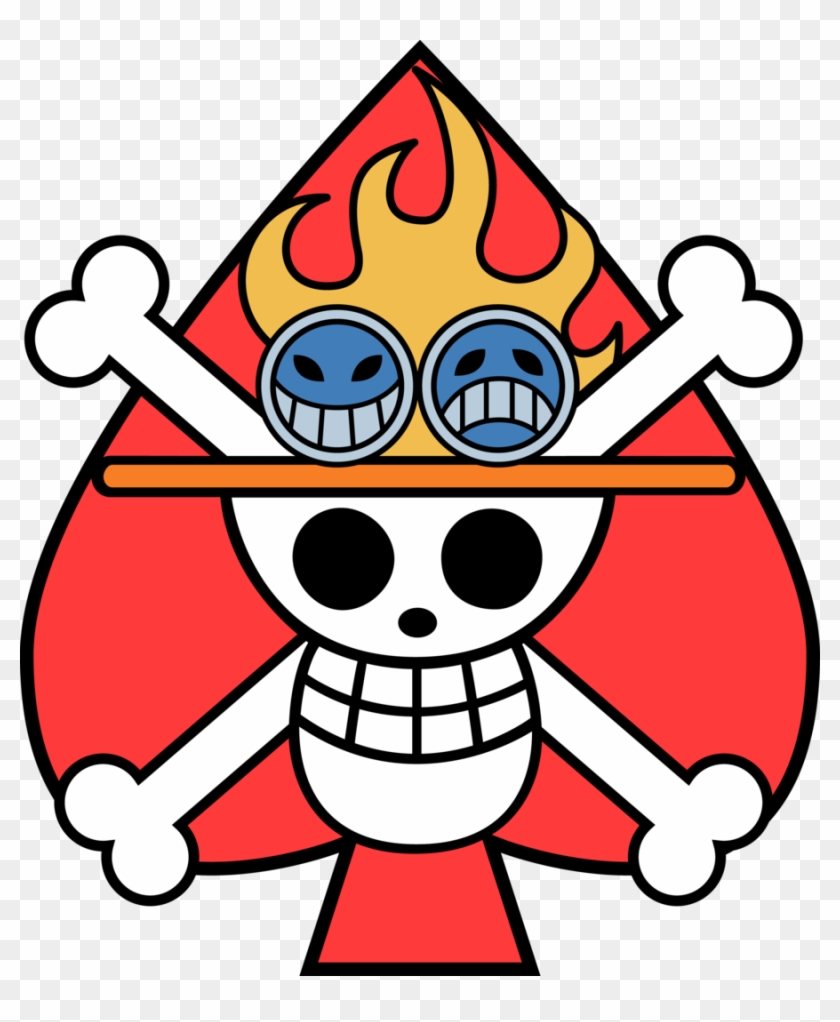 One Piece Ace Jolly Roger #314891