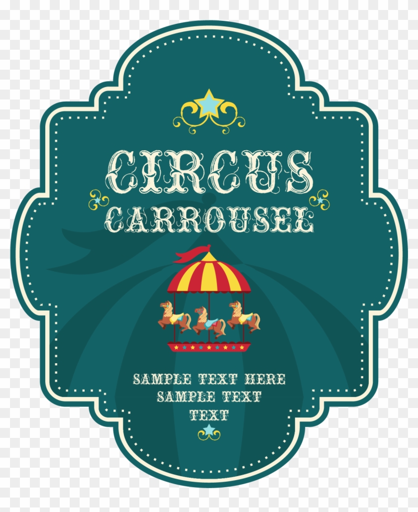 Euclidean Vector Circus Poster - Euclidean Vector Circus Poster #315022