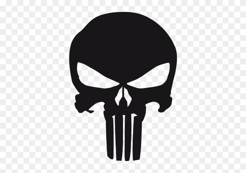 Vinilo Decorativo Logo The Punisher - Punisher Skull #314987