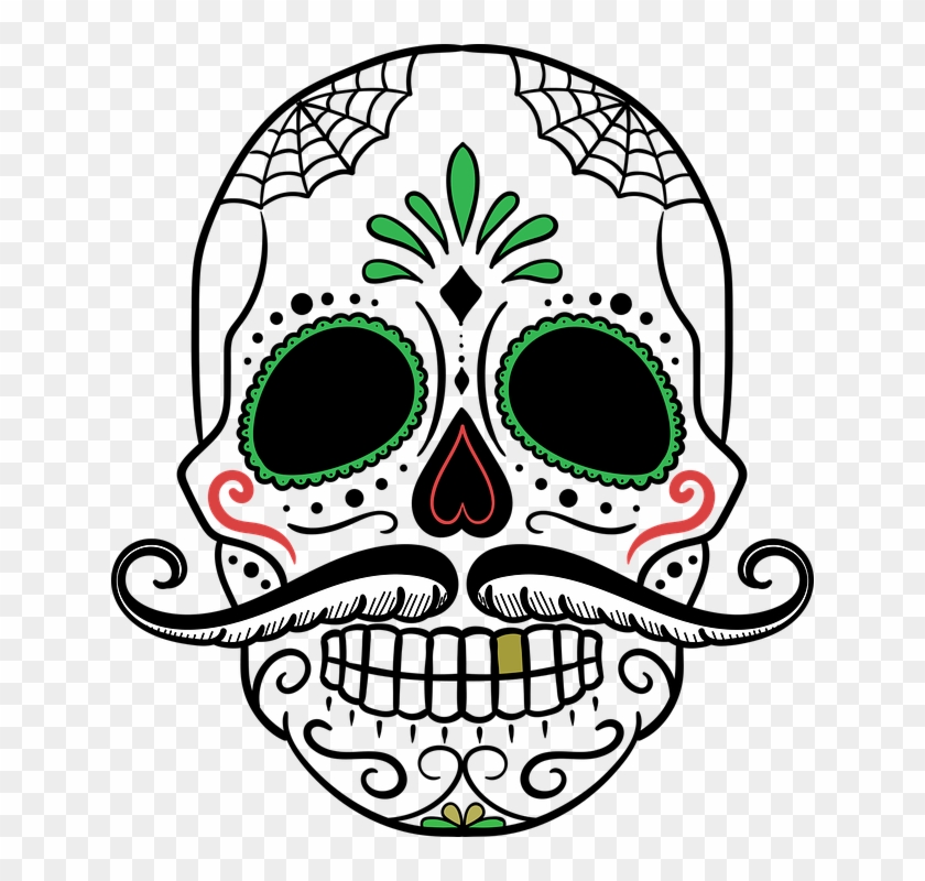 Logo - Dia De Los Muertos Skull #315048