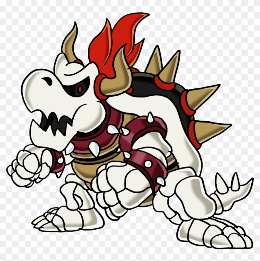 Dry Bowser By Tails19950-d4fr6 - Draw Dry Bowser #315087