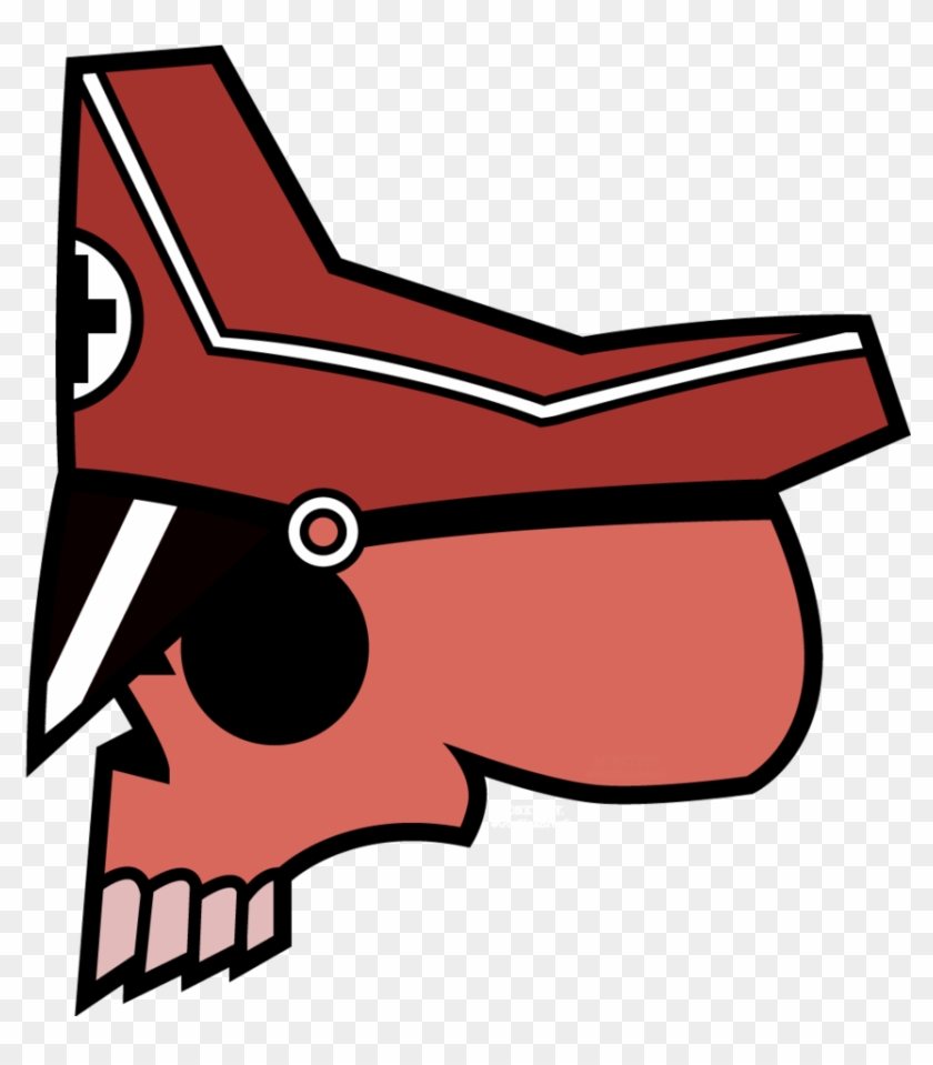 Gorillaz Skull Head By Monkyboy - Gorillaz Logo Png #315208