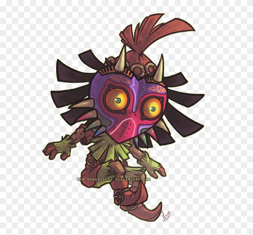 Skull Kid By Mad Stalker On Deviantart - Chibi Skull Kid #315215