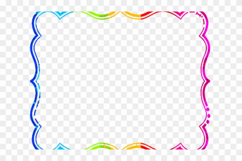 Rainbow Clipart Frame - Fluency Strategies For Stuttering #315272