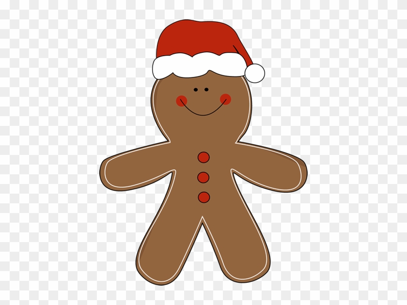 Funny Christmas Hats For Men - Christmas Gingerbread Man Clipart #315485