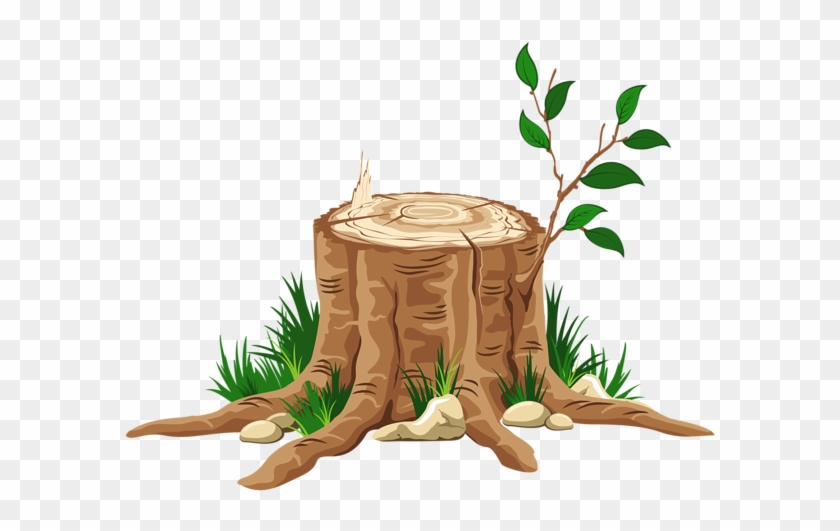 Transparent Tree Stump Png Clipart Äåðåâüÿ Tree - Stump Clip Art #315570