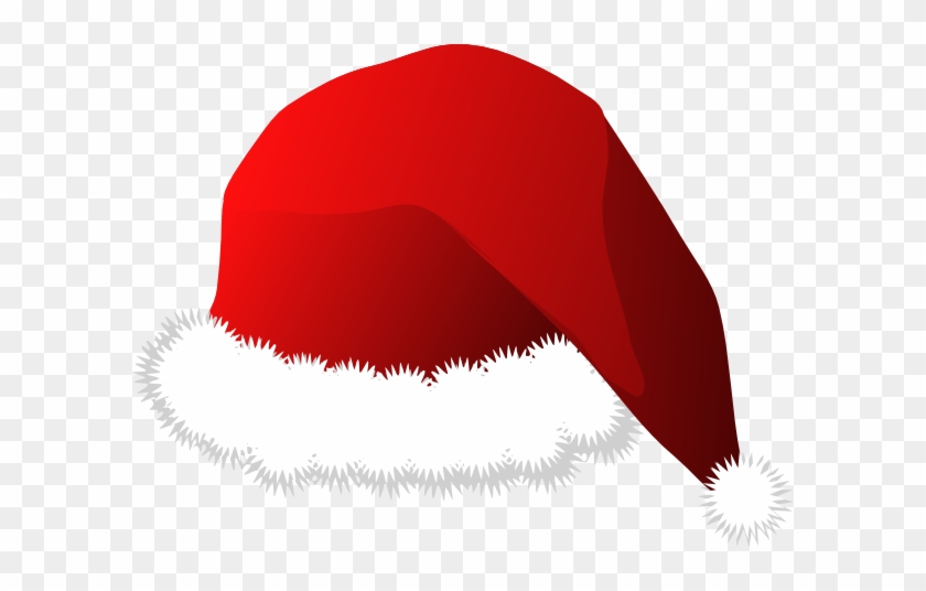 Elf Hat Transparent Background Clipart - Santa Claus Cap Vector #315597