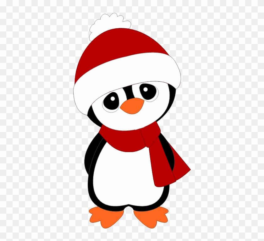 Little Penguin Image - Cute Penguin Cartoon Christmas #315646