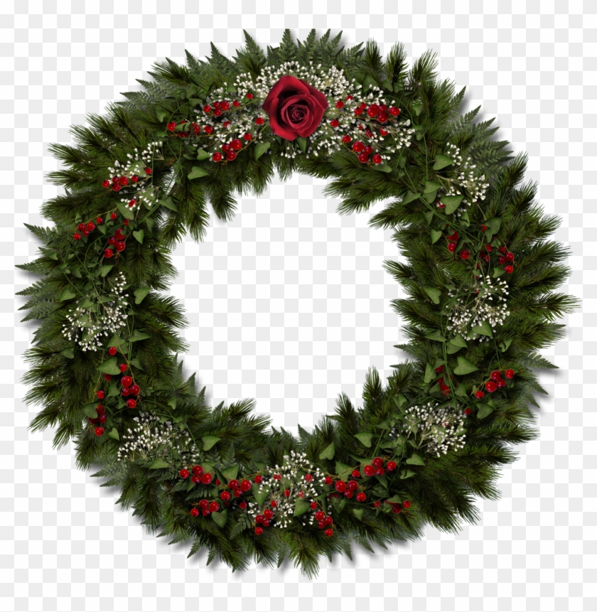 Transparent Christmas Wreath Clipart - Christmas Wreath For Photoshop #315769