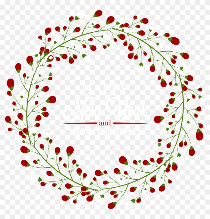 Christmas Deco Wreath Png Clipart - Wreath #315876
