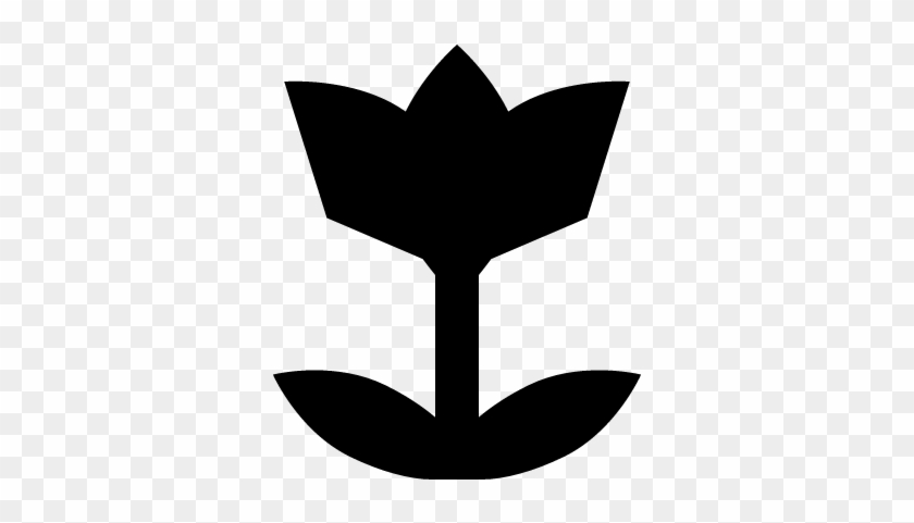 Flower Silhouette Vector - Icon #315929