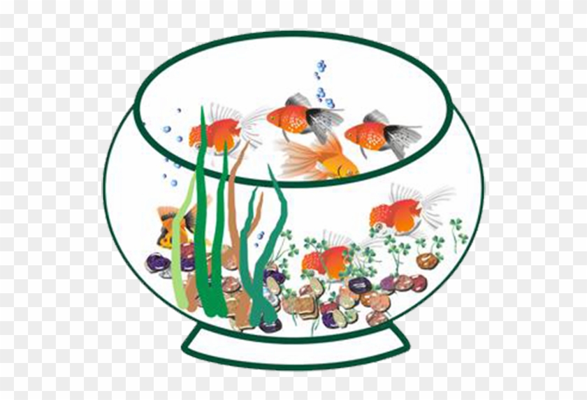 Goldfish Aquarium Clip Art - Goldfish Aquarium Clip Art #316061