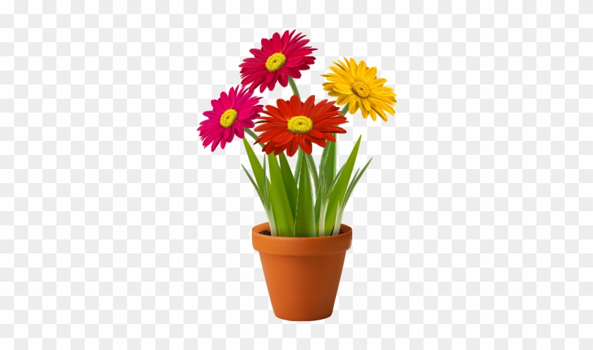 Flowerpot Vase Clip Art - Flowerpot Vase Clip Art #315990