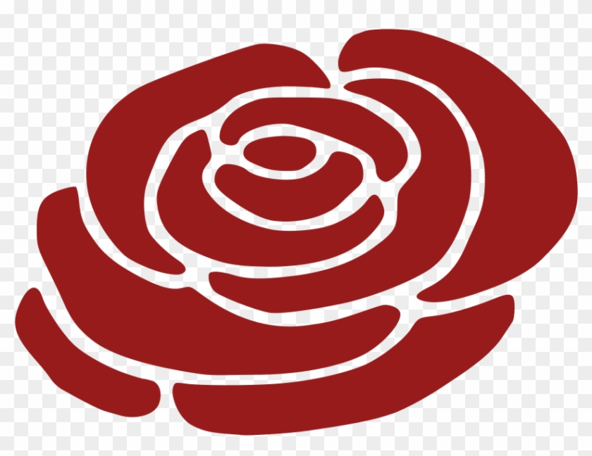 Ireland Rose Silhouette - Rose Silhouette Png #315988
