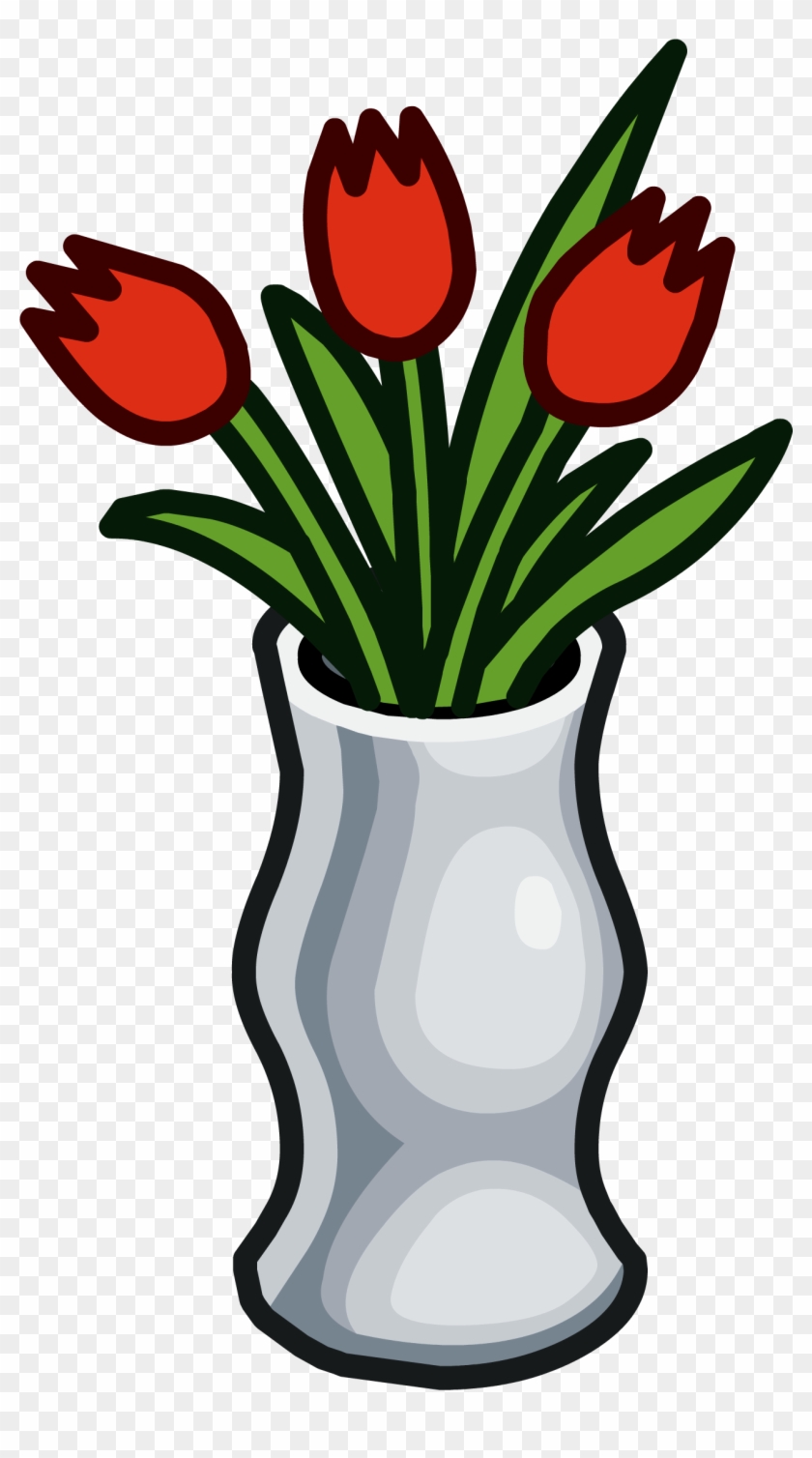Spring Flowers Vase - Club Penguin Flowers #316003