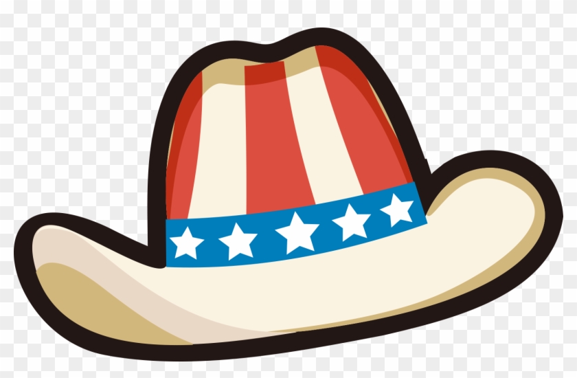 United States Cowboy Hat Clip Art Cartoon American - United States Cowboy Hat Clip Art Cartoon American #316014