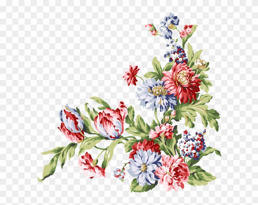 Floral Printablesfloral Paintingsvintage - Esquina Floral #316179