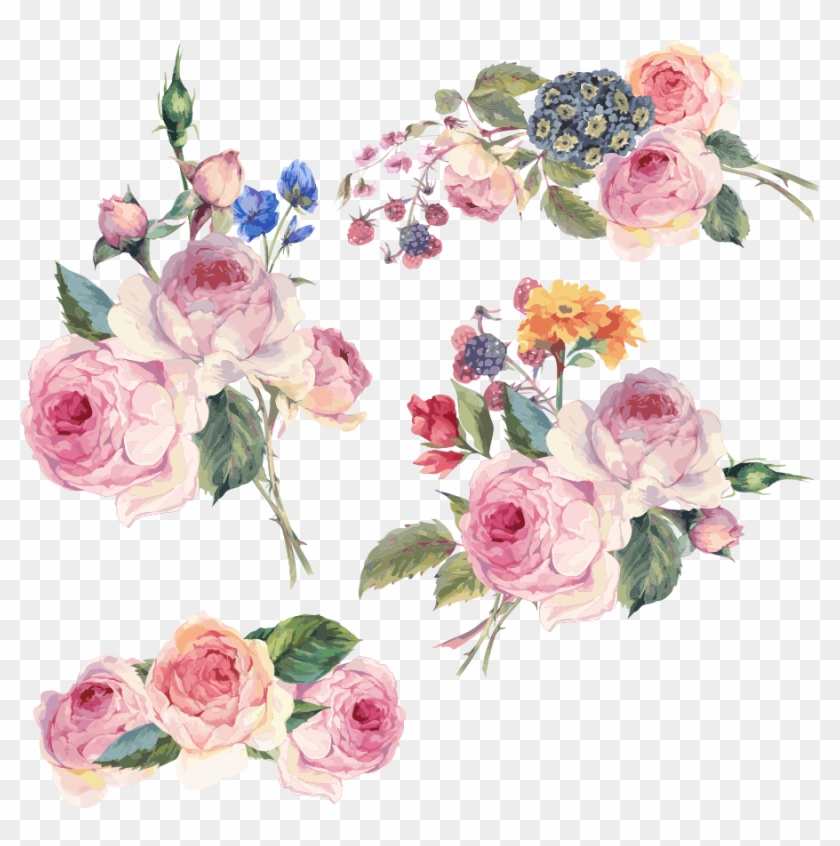 Flower Floral Design Clip Art - Free Vector Flower Png #316233