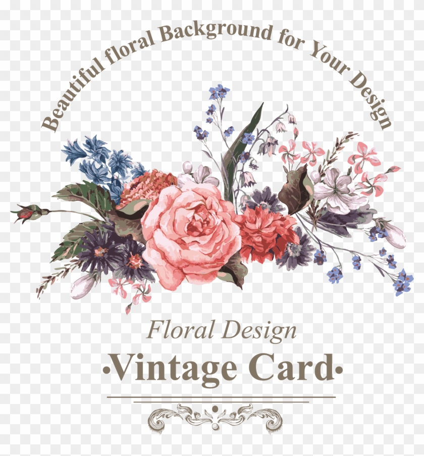 Bird Flower Euclidean Vector Illustration - Bird Flower Euclidean Vector Illustration #316250