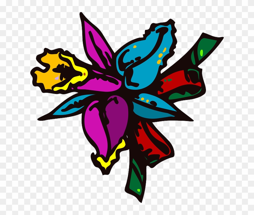 Flower, Flowers, Cartoon, Plant, Cartoons - Cartoon Flowers #316325
