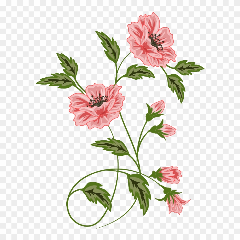 Flowers, Vector - Vector Graphics #316381