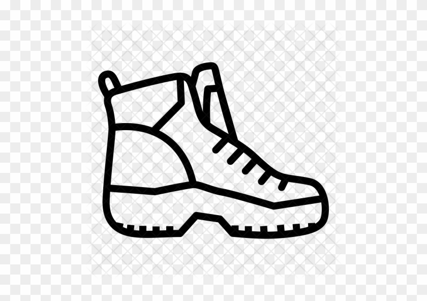 Hiking Icon - Hiking Boots Icon Transparent Png #316399