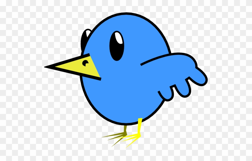 Twitter Bird Tweet Tweet 68 555px 30 - Green Bird Cartoon #316542