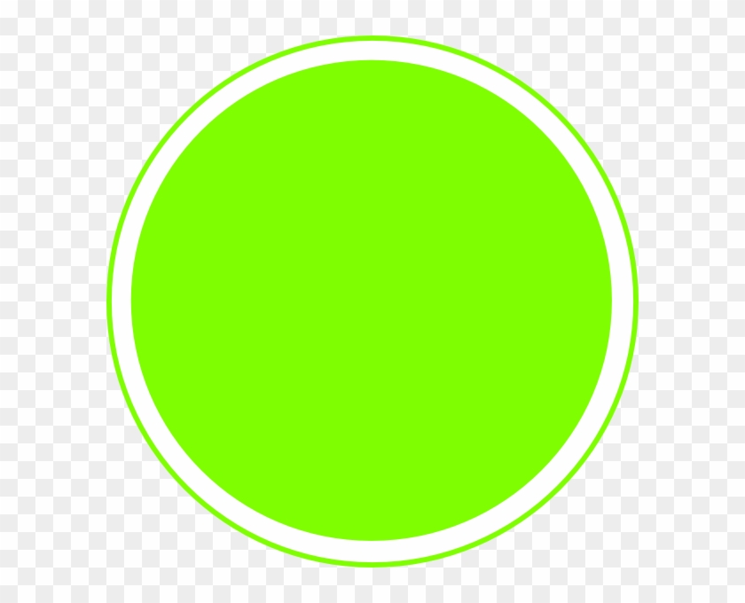 Circle Clipart Lime Green - Lime Green In A Circle #316643