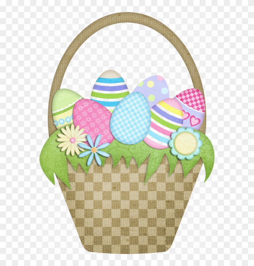 Easter Basket Png Download Image - Vans Slip On Checkerboard Grey #316737