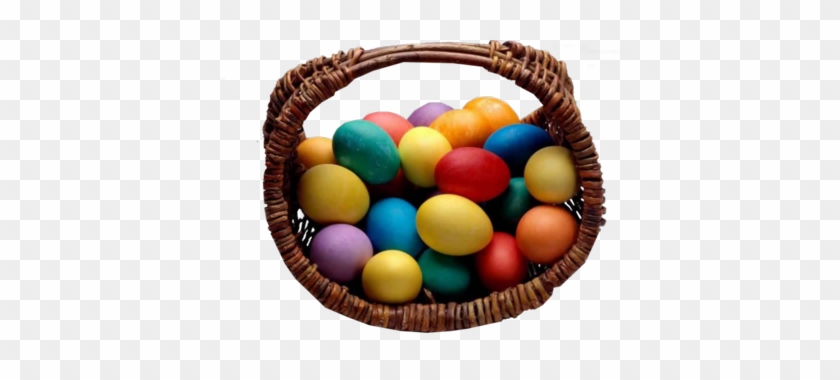 Transparent Easter Egg Basket - Easter Basket Png Transparent #316741