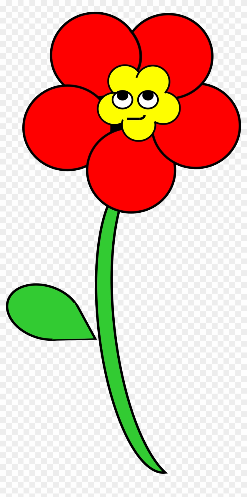 Smiling Poppy Flower Stem Png - Smiling Flowers Clip Art #316750