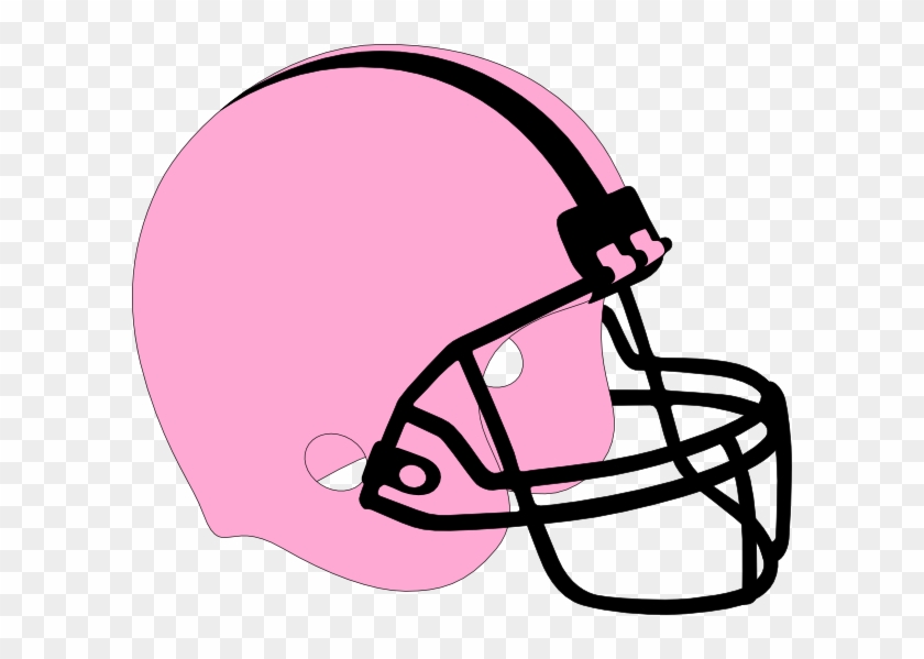 Black - Football - Helmet - Clipart - Pink Football Helmet Clipart #316801