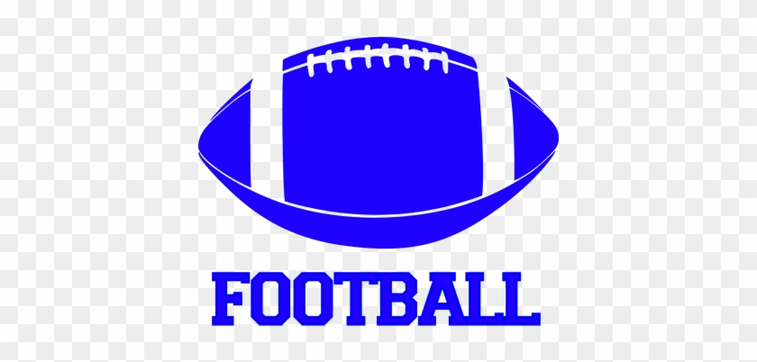 Blue Football Clipart - Football Clip Art Blue #316858