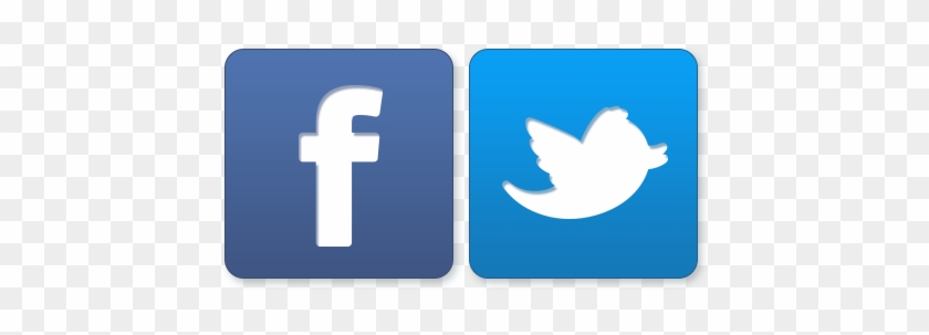 Logo Facebook Y Twitter Png - Facebook Y Twitter Png #316889