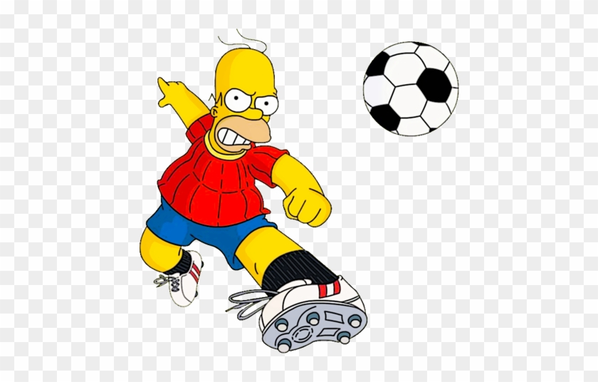 Homer Simpson Png - Homero Soccer Png #316937