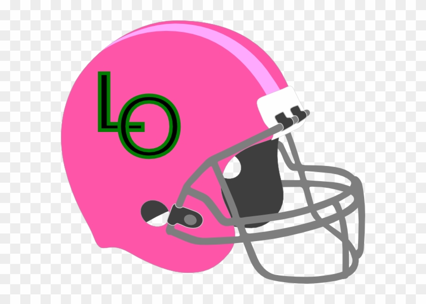 Pink Football Helmet Clip Art At Clkercom Vector - Green Football Helmet Clipart #317015