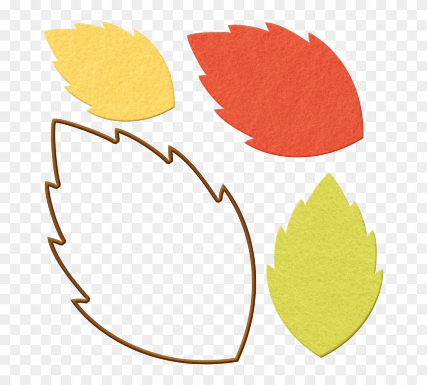 Marisa Lerin Fall Leaves 2 Asset Green Red - Fall Leaves Cut Out #317070